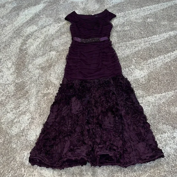 David's Bridal Dresses Davids Bridal Emma Street Gown In Plum